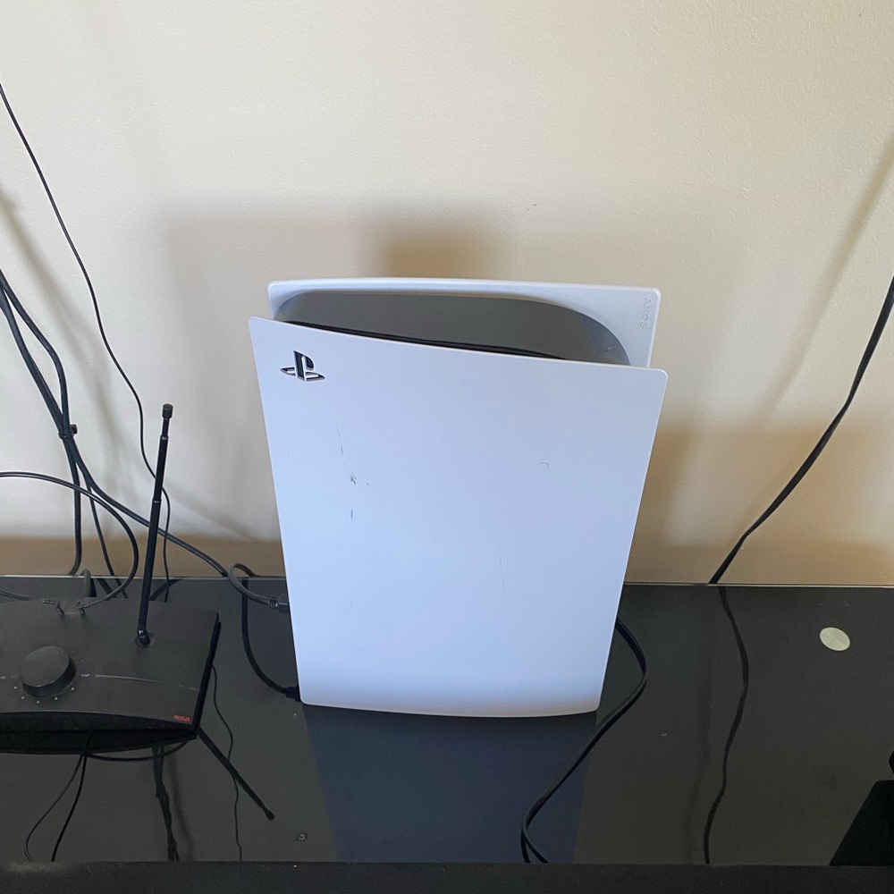 Barely used SONY PlayStation 5. Needs power cord & controller, HDMI included